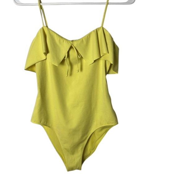 Wilfred  bathing suit ,one piece,size M, yellow 
Overlay frill, - Picture 4 of 14